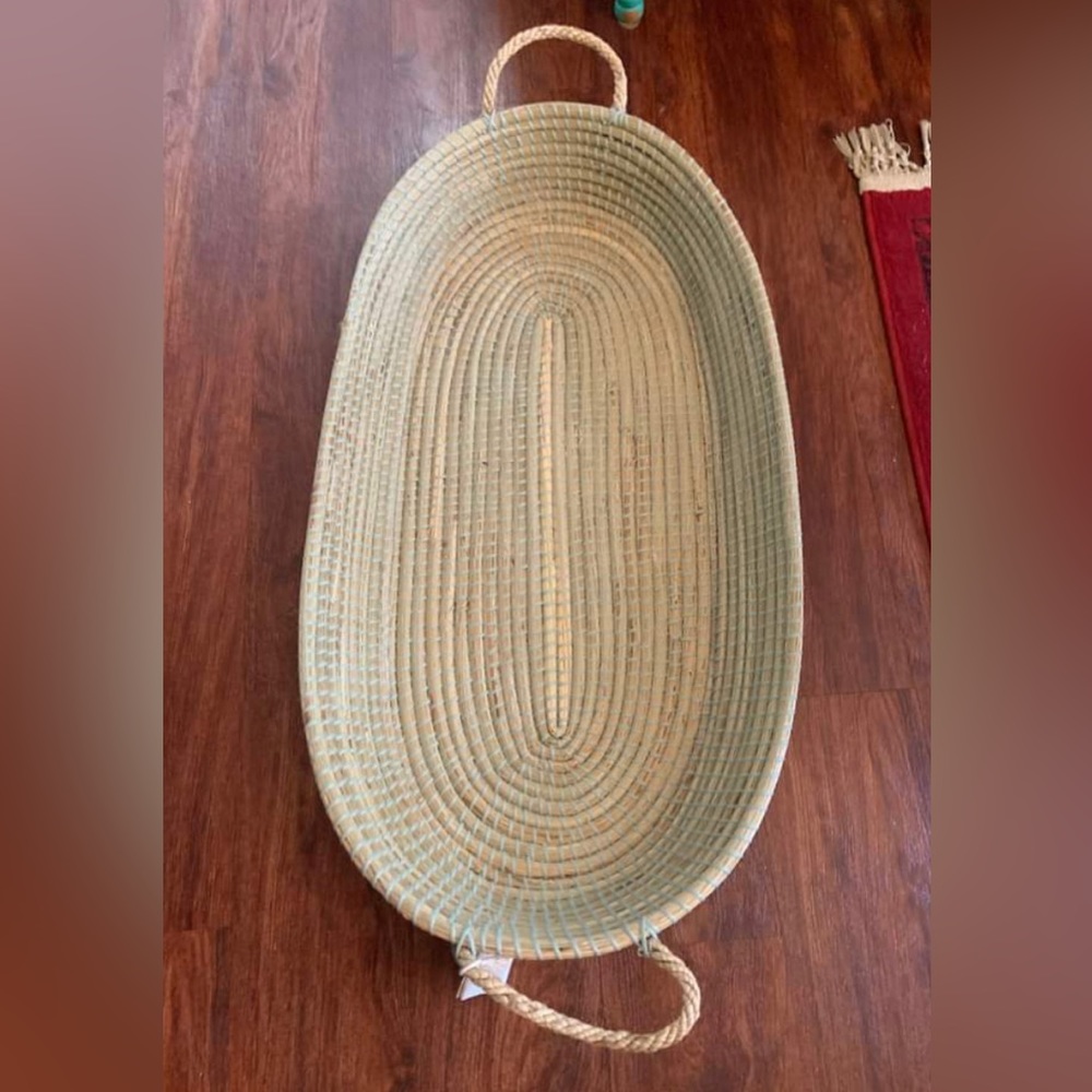 Anthropologie Olliella baby changing basket
